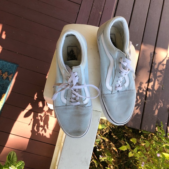 Baby blue Vans - Picture 1 of 3